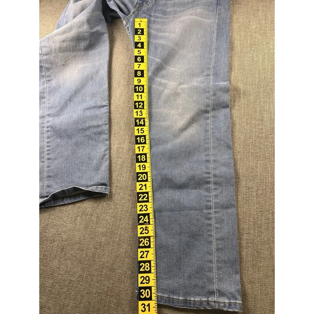 Levi's‎ 505 Jeans Men's 38x30 Blue Straight Stretch Biker Casual